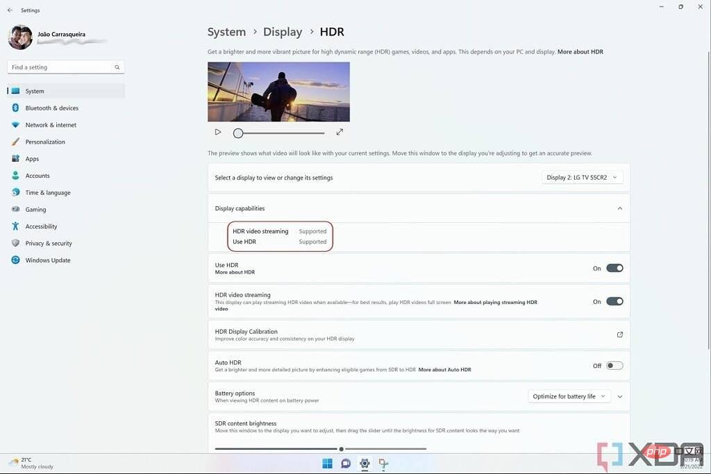 如何在 Windows 11 上使用 HDR 校准应用程序