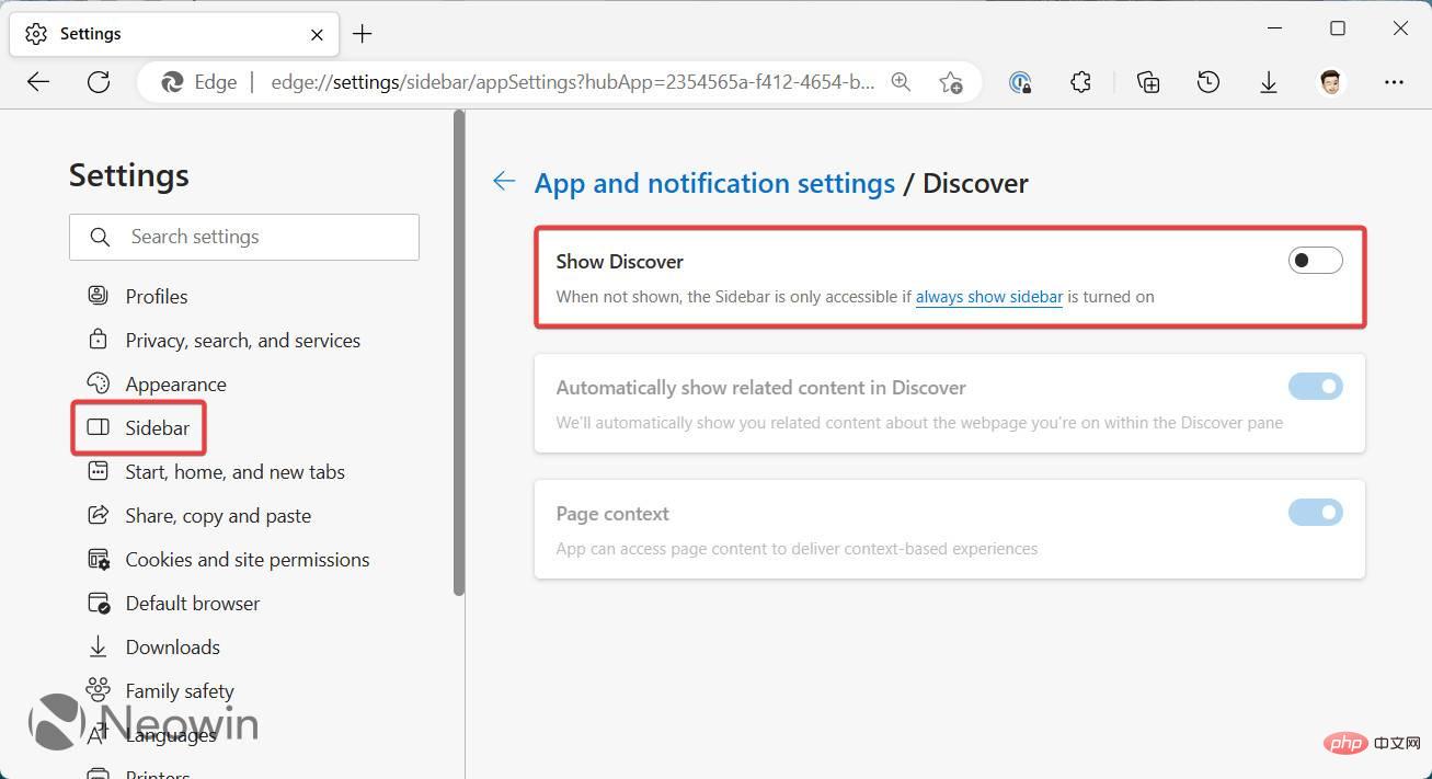 如何禁用 Microsoft Edge 中的 Bing 按钮?