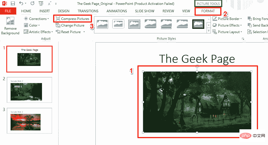 如何快速减小 PowerPoint 文档的大小