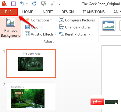 如何快速减小 PowerPoint 文档的大小
