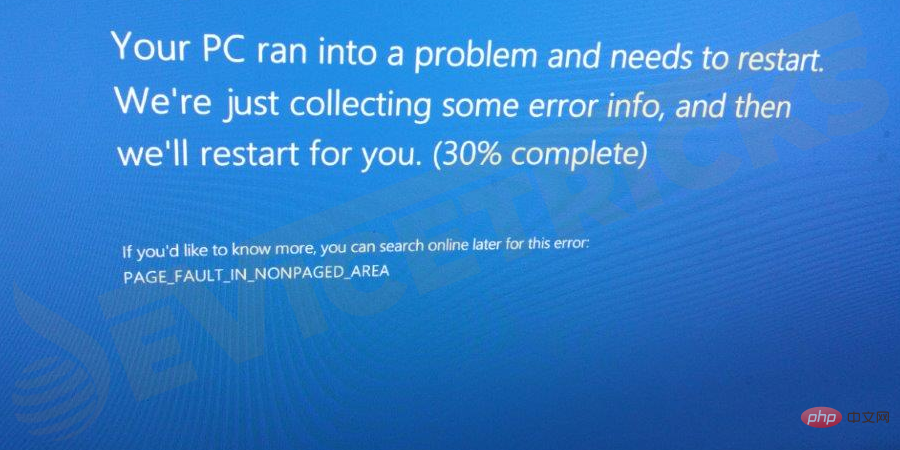 如何修复“非页面区域中的页面错误”BSoD错误？