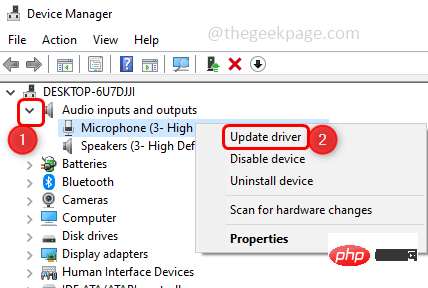 您的麦克风被 Windows 10 / 11 上的 Google Meet 上的系统设置静音