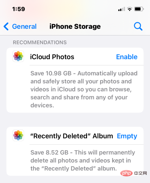 如何清理 iPhone 上的空间