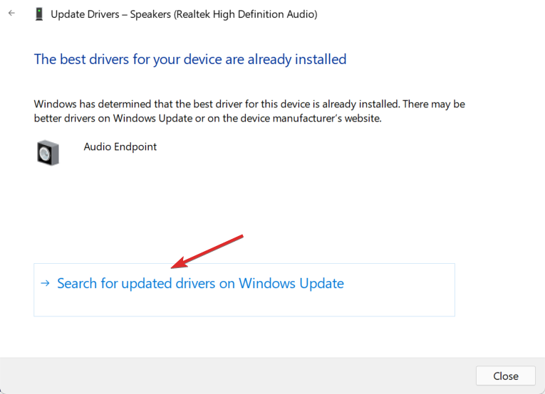 如何在 Windows 11 上下载任何音频驱动程序