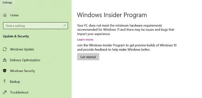 Windows 11:如何删除“未满足系统要求”水印