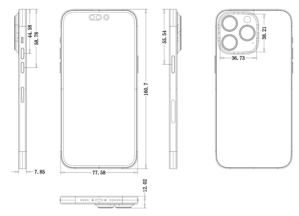 iPhone 14 Pro Max「设计图」曝光镜头更厚更突出