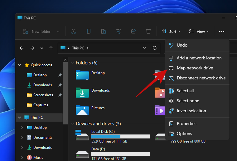 如何在 Windows 11 中映射驱动器