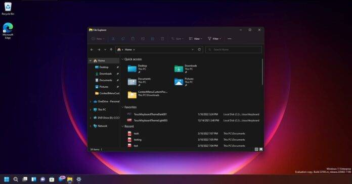 Windows 11 Build 22593 动手:文件资源管理器更新了新的变化