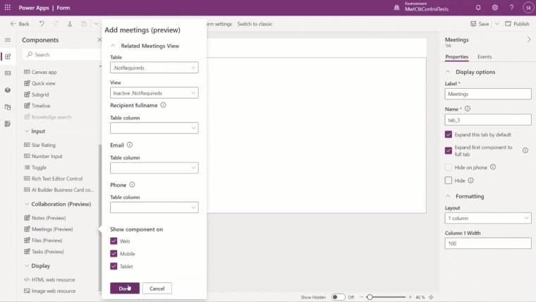 Microsoft Teams 即将推出丰富的可操作预览和 Power Apps 集成