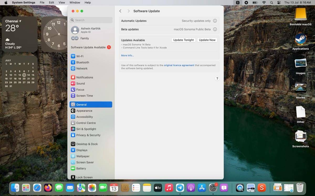 苹果发布了iOS 17,iPadOS 17和macOS 14 Sonoma的首次公开测试版