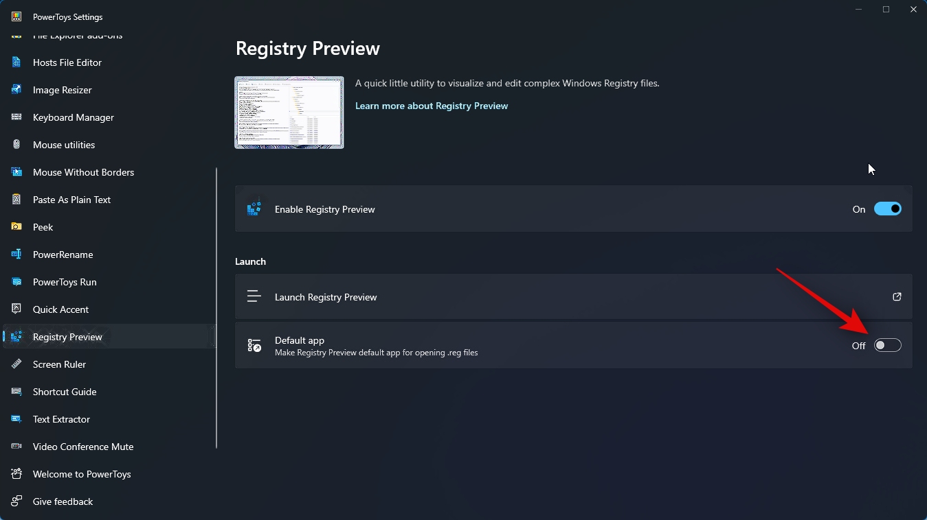 使用 Windows PowerToys 浏览和编辑注册表文件的方法详解