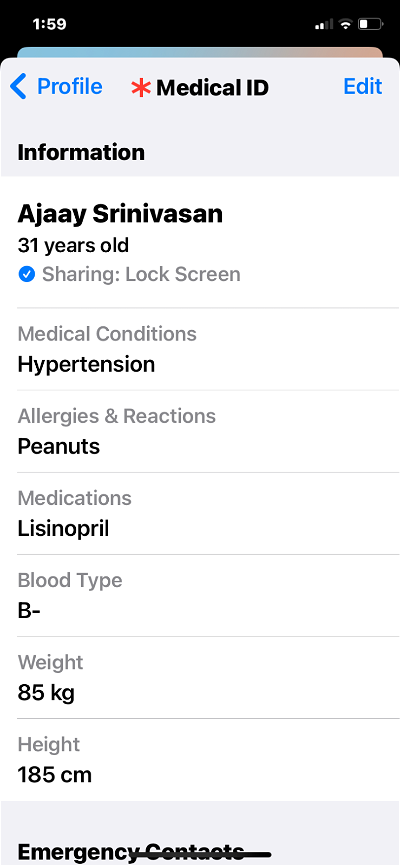如何在 iPhone 上访问医疗急救卡(某人的和您自己的)