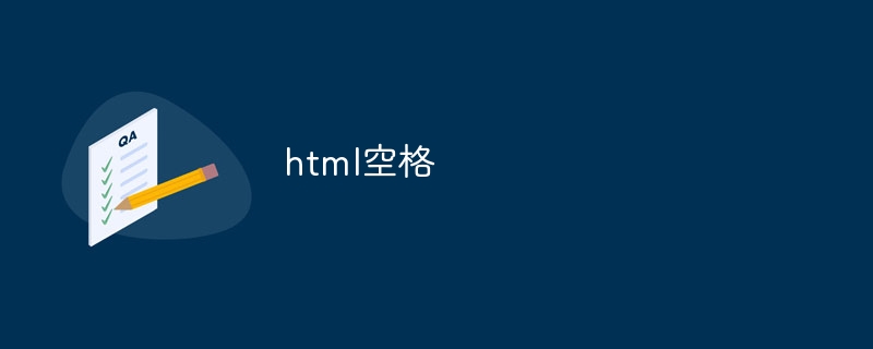 html空格